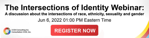 Webinar Invitation: The Intersections of Identity. June 6 at 1 PM Eastern. Click to register.